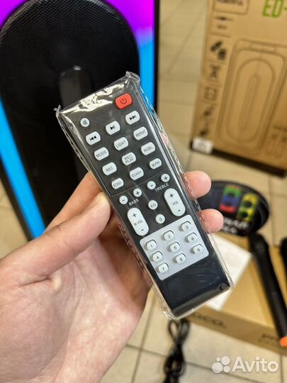 1200W напольная блютуз колонка портативная Eden