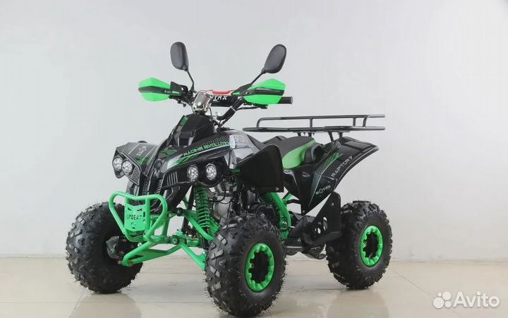 Квадроцикл Motoland Raptor 125 черный