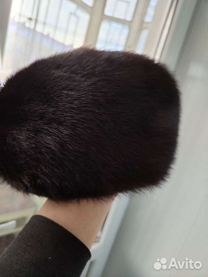 Шапка норковая женская