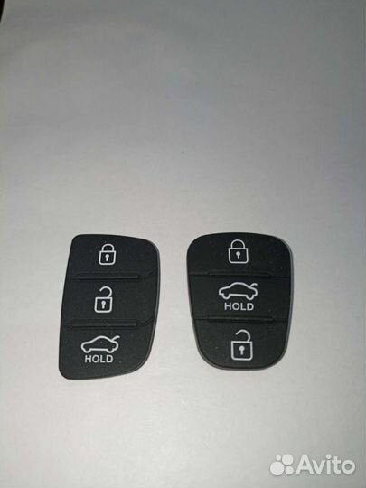 Кнопки для ключей KIA rio Hyundai Solaris
