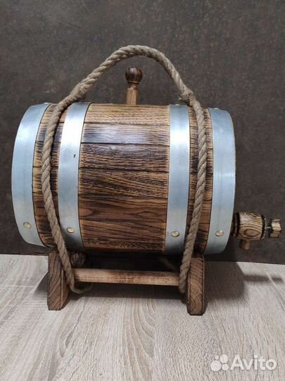 Бочка дубовая 5 литров от производителя новые