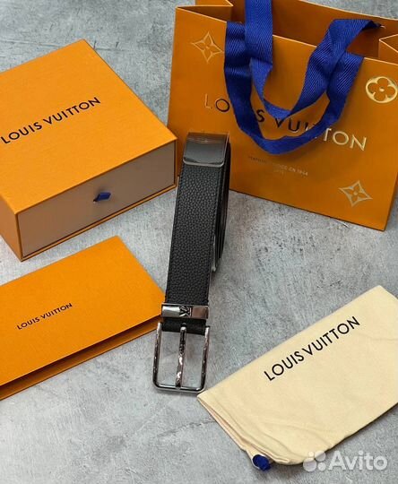 Louis vuitton ремень мужской 2 цвета