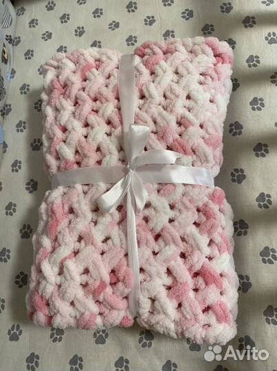 Плюшевые пледы в наличии