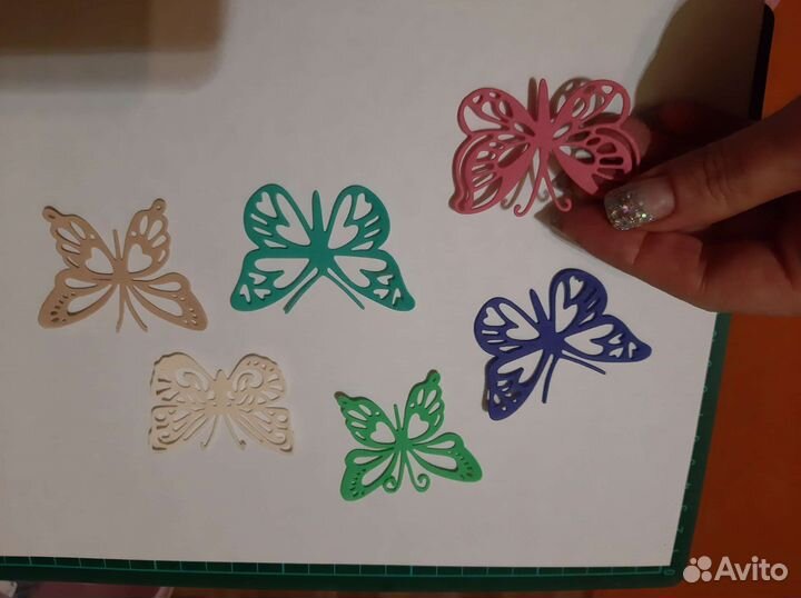 Бабочки из фоомиранга