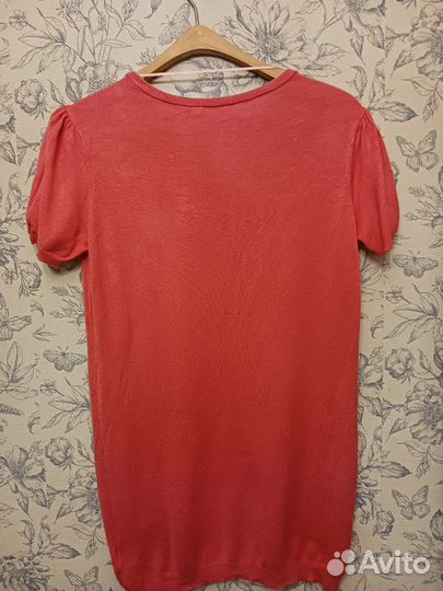 Футболка naf naf франция трикотаж 48р