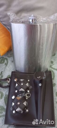 Фляжка из нержавейки