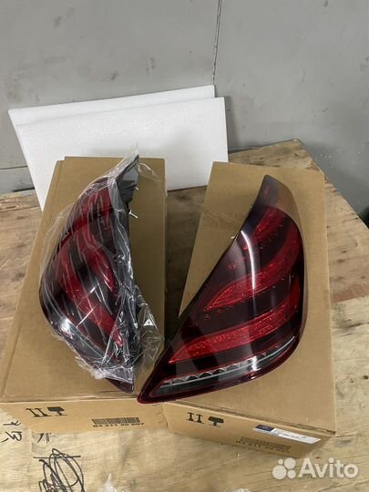 Задние фонари рестайлинг w222
