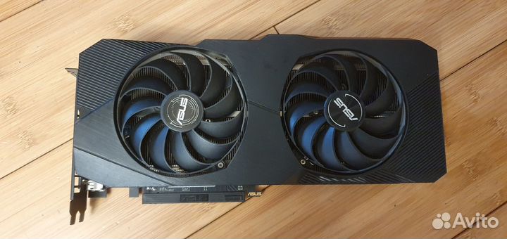Видеокарта Asus dual-RX5700XT-O8G-EVO
