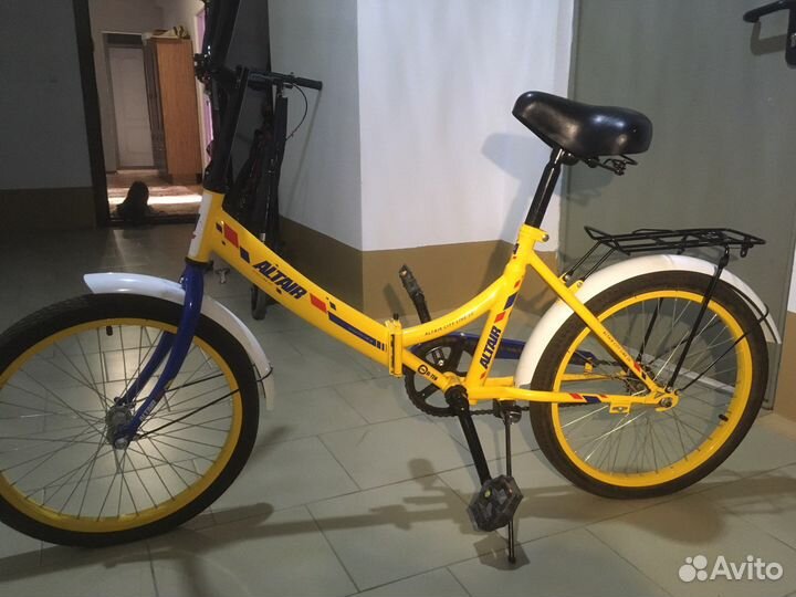 Детский складной велосипед