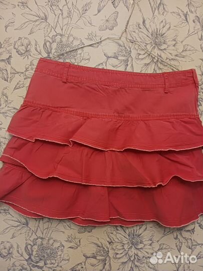 Юбка zara испания хлопок