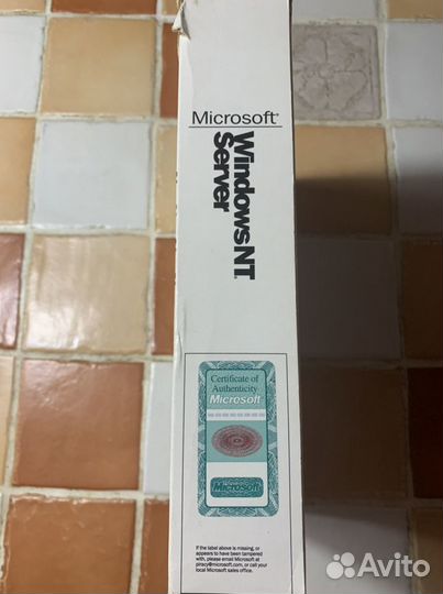 Комплект MS Win NT Server. Раритет
