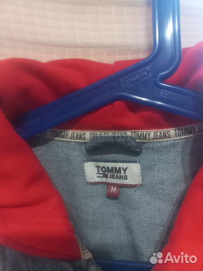 Джинсовая куртка tommy hilfiger jeans