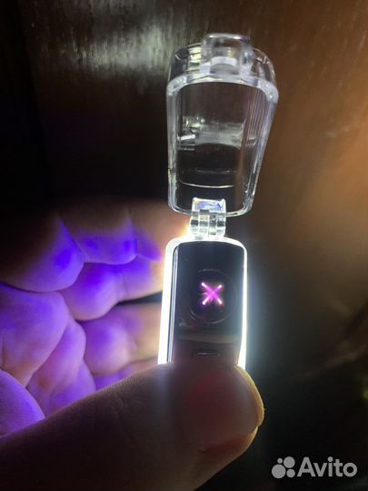 Электро- зажигалка дуга с фонариком ветрозащитная