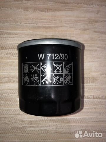 Маслянный фильтр mann W 712/90