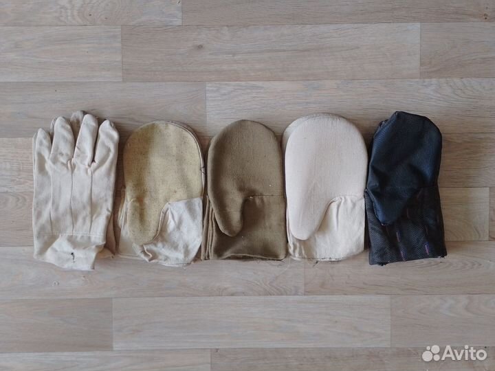 Перчатки строительные, варежки-верхонки