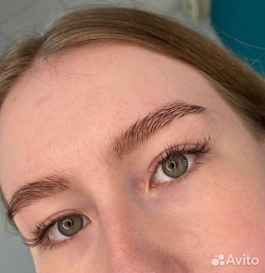 Коррекция бровей/окрашивание/ламинирование