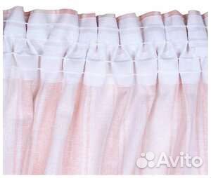 Занавески новые для детской 2 шт розовые