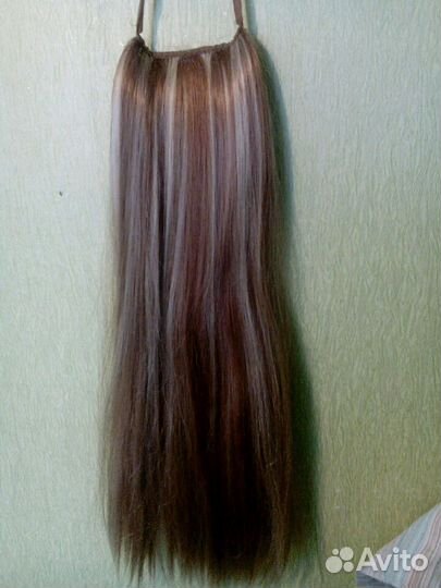 Волосы на заколках