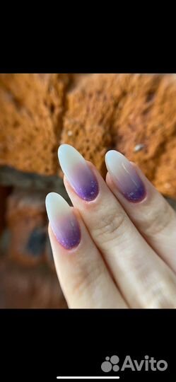 Маникюр наращивание