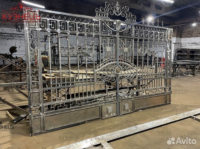 Откатные ворота под ключ