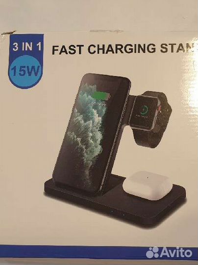 Зарядное устройство 3в1 на iPhone,Android