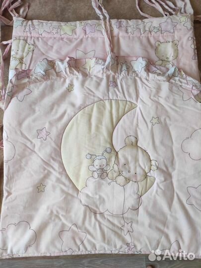 Бортики в детскую кроватку бу