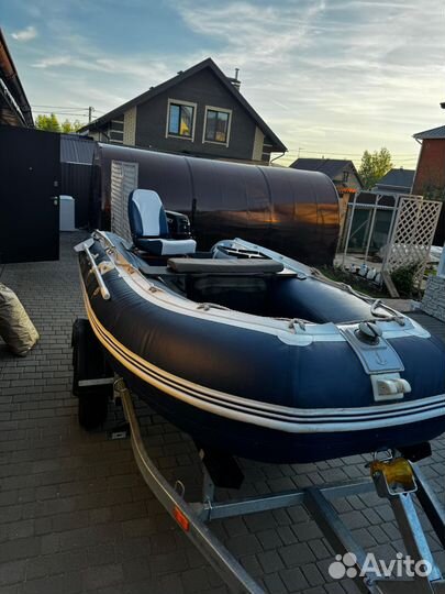 Solar380 с мотором Suzuki dt 15as