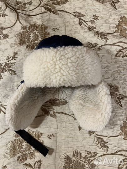 Шапка-ушанка детская зимняя