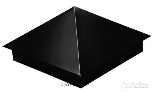 Колпак на столб, оголовок