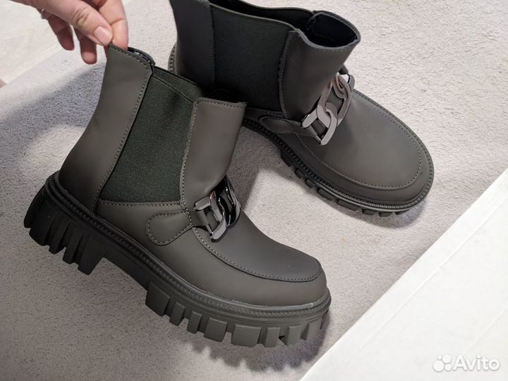 Ботинки демисезонные р37-38
