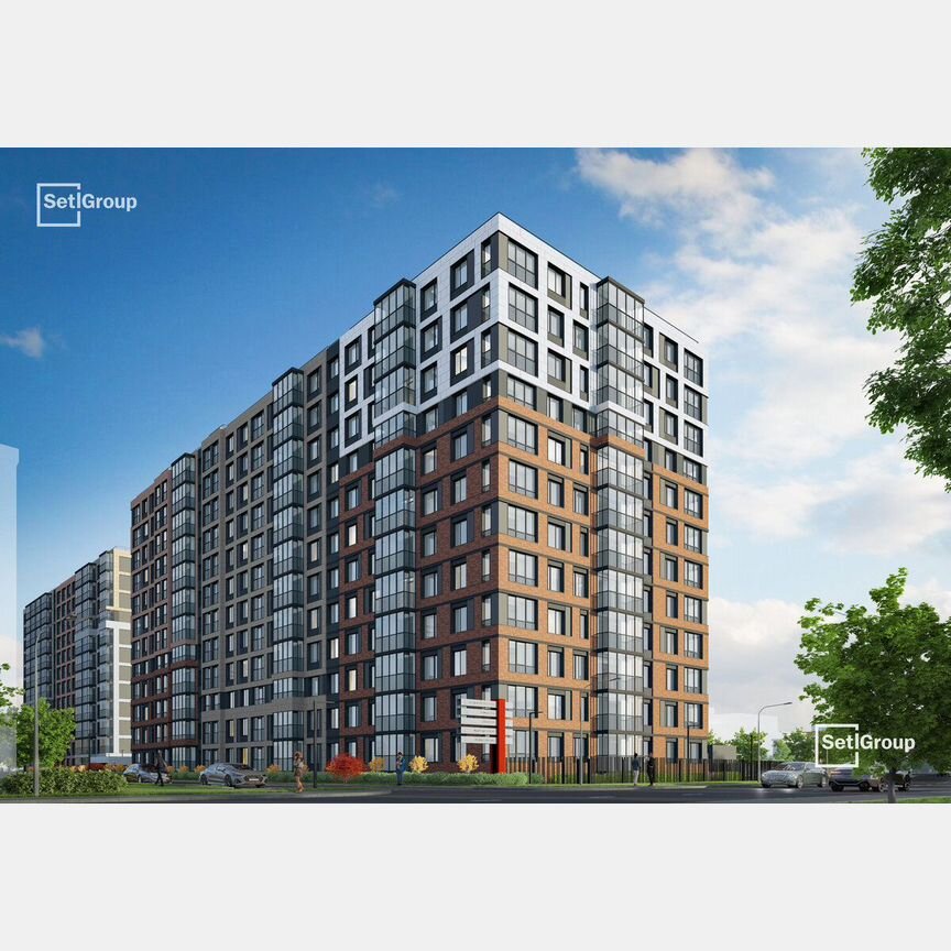 Квартира-студия, 24,4 м², 11/11 эт.