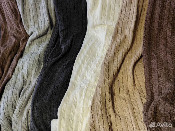 Плед вязаный на подарок и для души