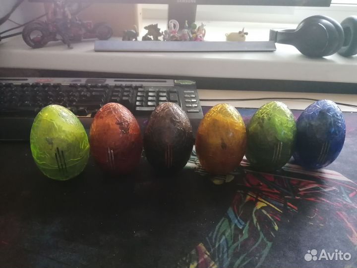 Драконы Mega bloks Plasma eggs
