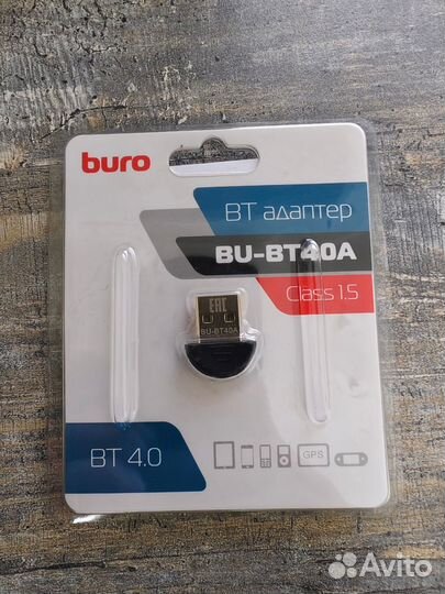 Bluetooth адаптер Buro bu-bt40a BT 4.0 Class 1.5