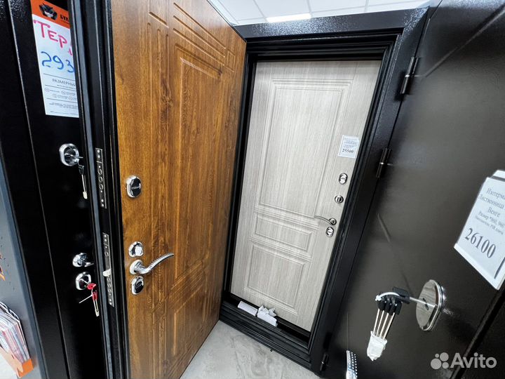 Входная дверь утепленная с терморазрывом
