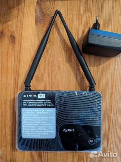 Роутер zyxel Keenetic DSL (4G, adsl, Ethernet)