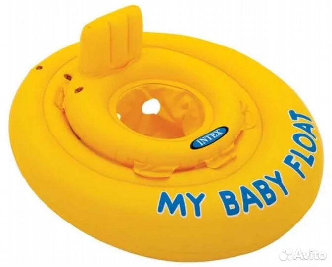 Круг для плавания Intex My Baby Float