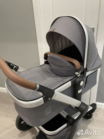 Коляска 2в1 joolz day 3 hippo grey