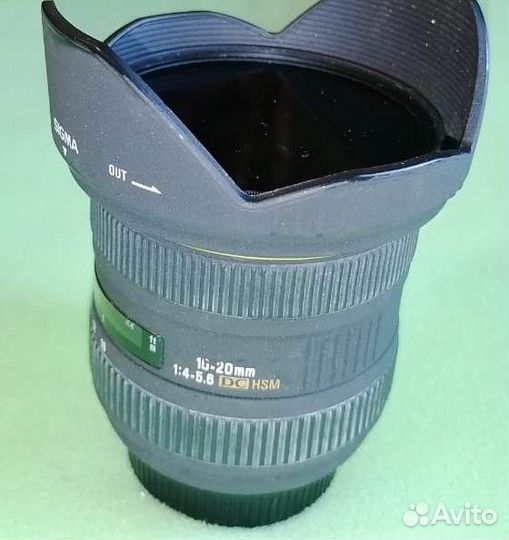 Объектив для nikon - sigma 10-20mm 1:4-5.6 DC HSM