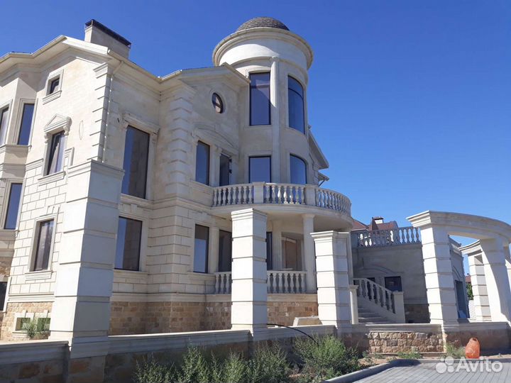 Фасад из дагестанского природного камня