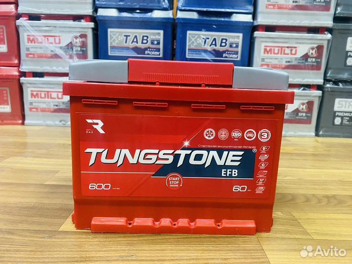 Аккумулятор Tungstone EFB на Киа Рио