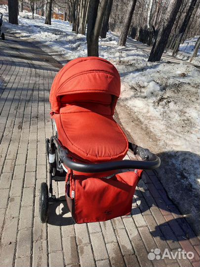 Коляска люлька для новорожденных бу