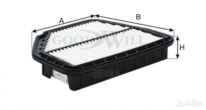 Фильтр воздушный AG110 Goodwill