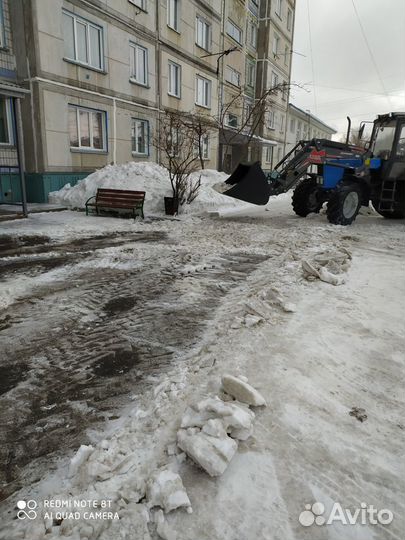 Трактор мтз 82, раптор (измельчитель веток)