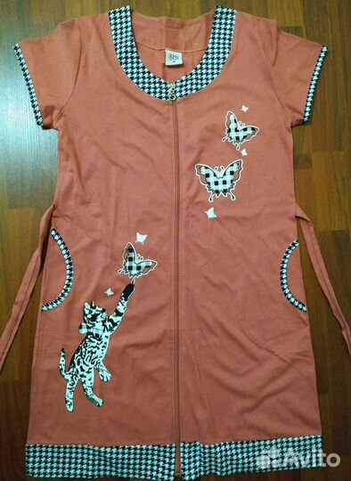 Халат женский хлопок новый