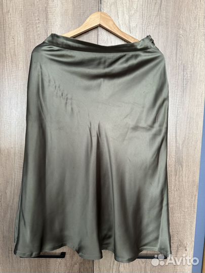 Атласная юбка и топ 46