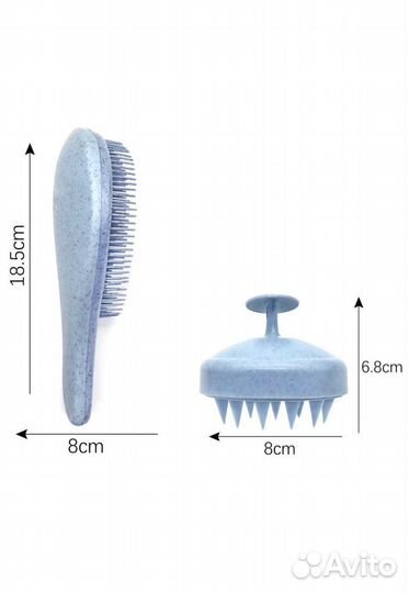 Подарочный спа-набор: расческа и массажер