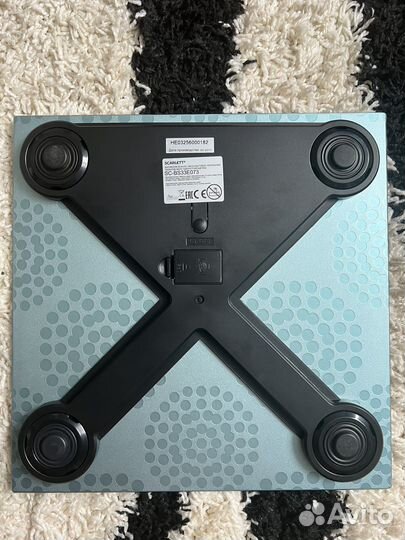 Весы напольные электронные scarlett