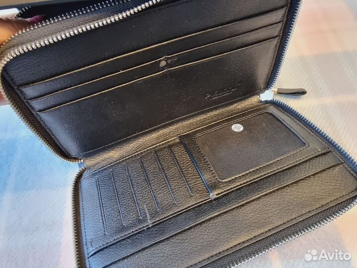 Барсетка кожаная мужская