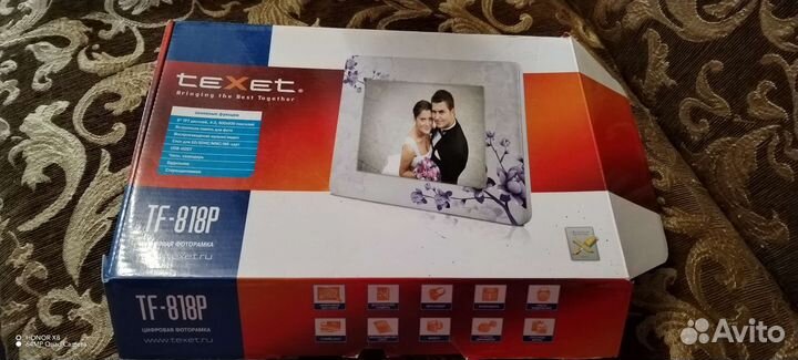 Цифровая фоторамка texet